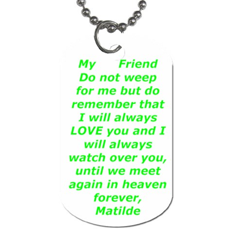 Friend By Maryalice Back