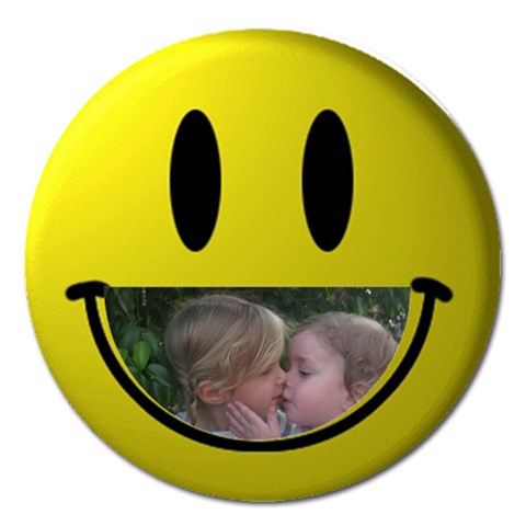 Smile Button By Malky Front