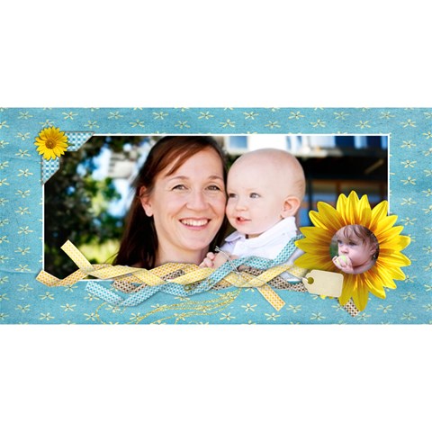 3d Mom Card, Sunflowers By Mikki Front