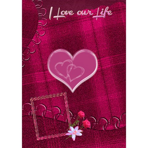 Memories Heart Hot Pink 3d Card Template By Ellan Inside
