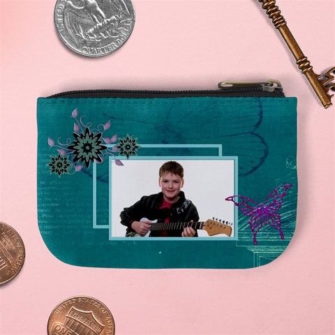 Butterfly Mini Coin Purse By Catvinnat Back