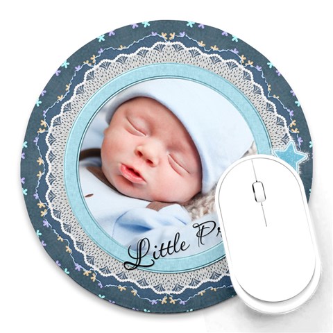 My Little Prince Round Mousepad By Lil Front
