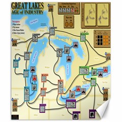 Age of Industry Pnp Expansion - Great Lakes - Canvas 20  x 24 