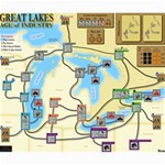 Age of Industry Pnp Expansion - Great Lakes - Canvas 20  x 24 
