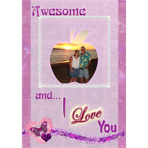 You re Perfect I Love You 3d Apple Card By Ellan Inside