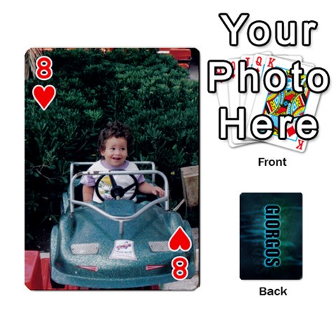 Giorgos Cards By Marka20300 Front - Heart8