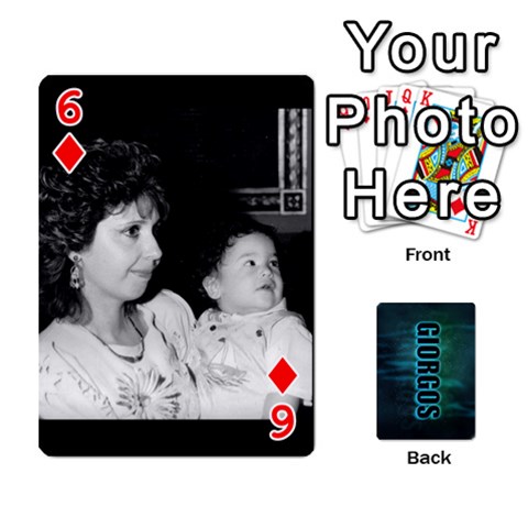 Giorgos Cards By Marka20300 Front - Diamond6