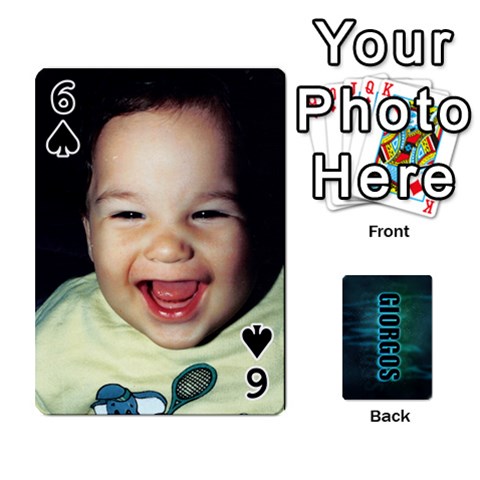 Giorgos Cards By Marka20300 Front - Spade6