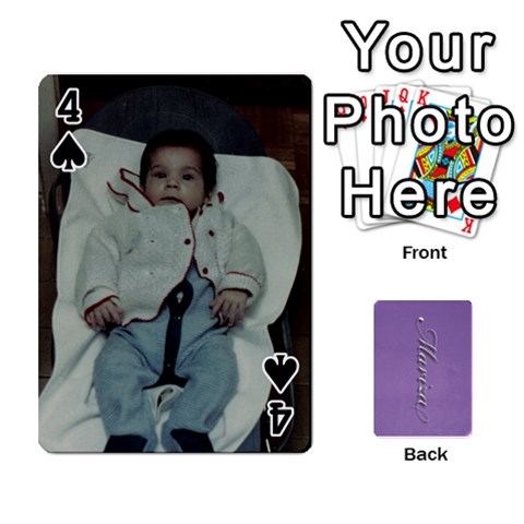 Mariza Cards By Marka20300 Front - Spade4
