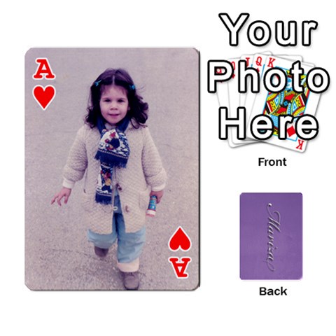 Ace Mariza Cards By Marka20300 Front - HeartA