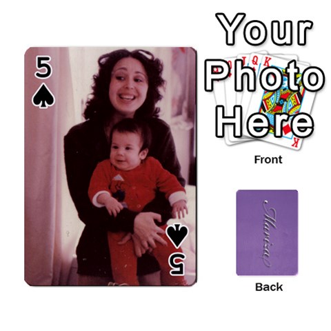 Mariza Cards By Marka20300 Front - Spade5