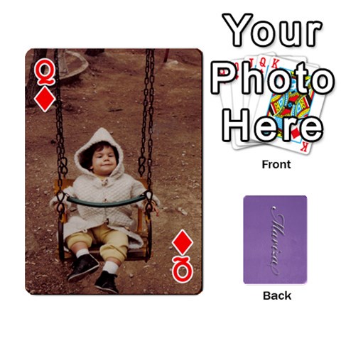 Queen Mariza Cards By Marka20300 Front - DiamondQ