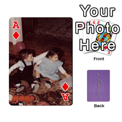 Ace Mariza Cards By Marka20300 Front - DiamondA
