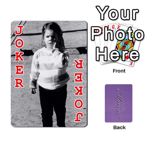 Mariza Cards By Marka20300 Front - Joker2