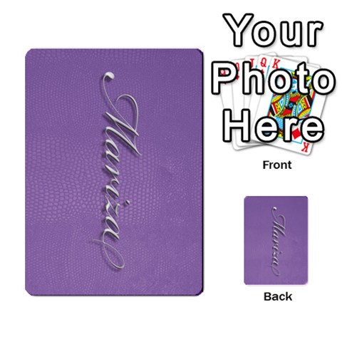 Mariza Cards By Marka20300 Back