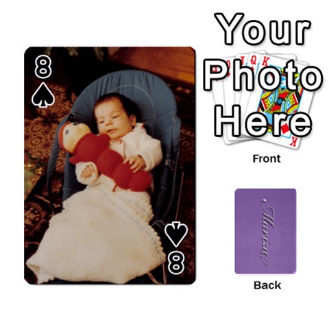 Mariza Cards By Marka20300 Front - Spade8