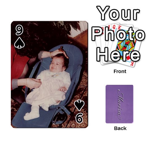 Mariza Cards By Marka20300 Front - Spade9