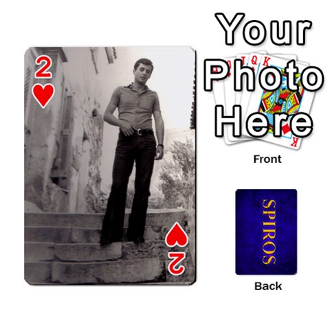 Spiros Cards By Marka20300 Front - Heart2