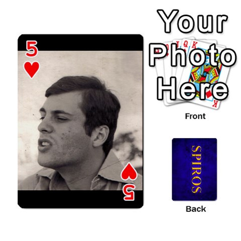 Spiros Cards By Marka20300 Front - Heart5