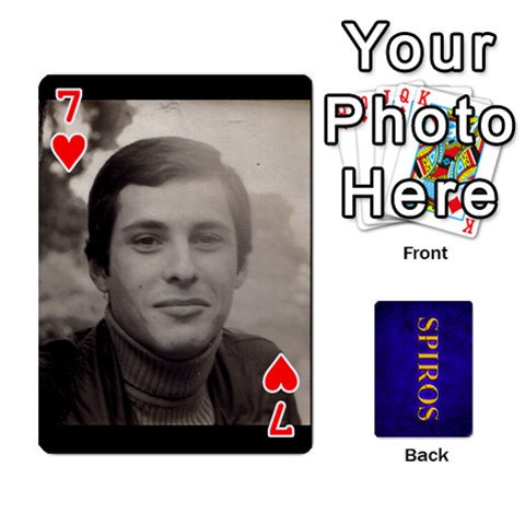 Spiros Cards By Marka20300 Front - Heart7
