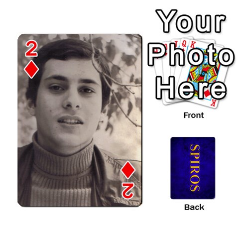 Spiros Cards By Marka20300 Front - Diamond2