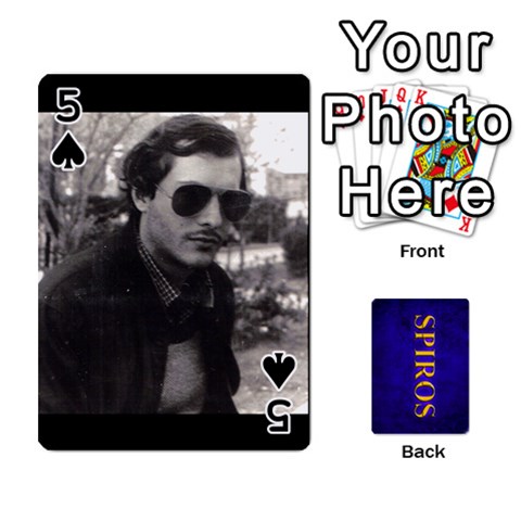 Spiros Cards By Marka20300 Front - Spade5