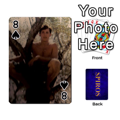 Spiros Cards By Marka20300 Front - Spade8