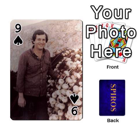 Spiros Cards By Marka20300 Front - Spade9