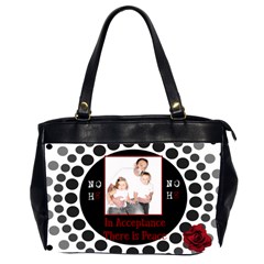 NOH8 Peace Purse - Oversize Office Handbag (2 Sides)