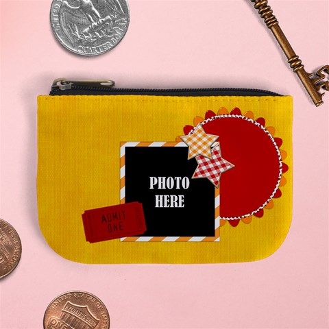 Carnival Coin Bag 1 By Lisa Minor Front