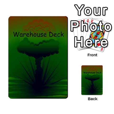 Jericho Cards By Benson J  Whitney Back 34
