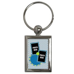 Carnvial Keychain- Rectangular 1 - Key Chain (Rectangle)