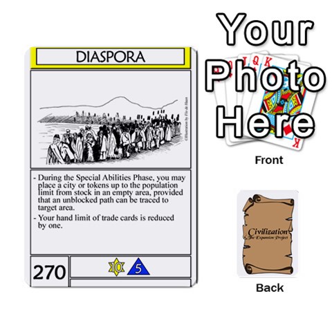 Civcardsin Dorso By Roi Front - Club5