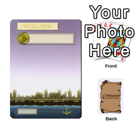 Civcardsin Dorso By Roi Front - Club10