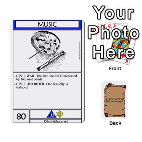 Jack Civcardsin Dorso By Roi Front - SpadeJ
