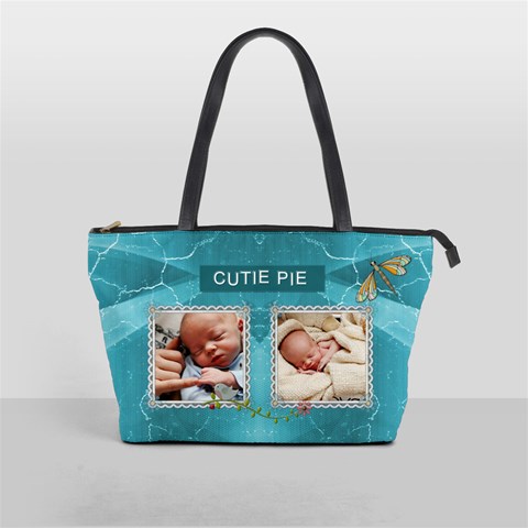 Cutie Pie Classic Shoulder Handbag By Lil Front