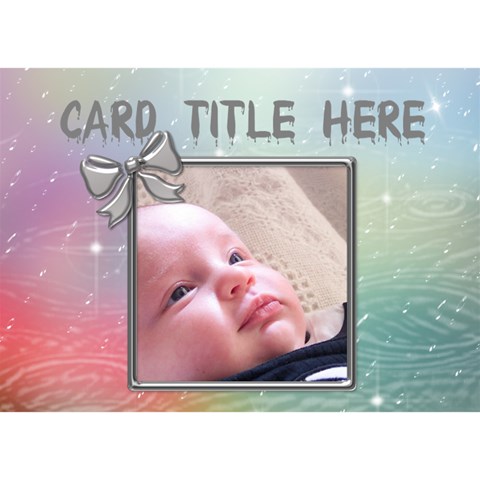 Bridal/baby Shower 3d Invitation Card By Deborah Front
