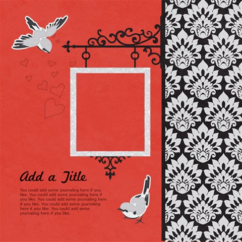Love Is In The Air Pages By One Of A Kind Design Studio 12 x12  Scrapbook Page - 1