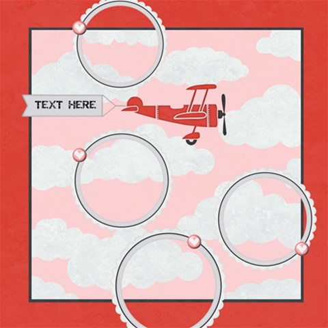 Love Is In The Air Pages By One Of A Kind Design Studio 12 x12  Scrapbook Page - 2