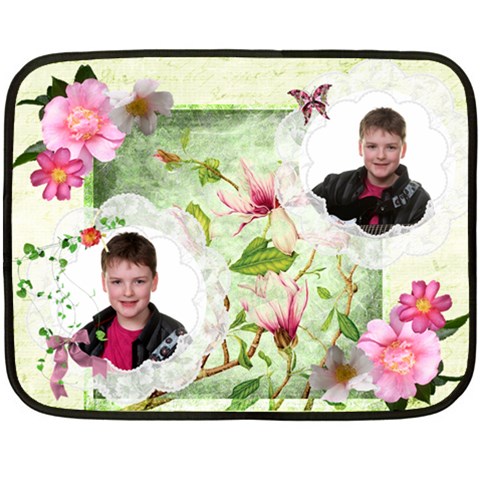 Celeste Mini Fleece Blanket By Catvinnat 35 x27  Blanket