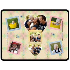 Family Love XL Fleece Blanket - Fleece Blanket (Large)