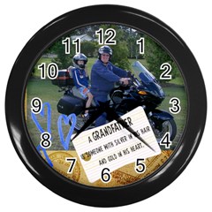 popbike - Wall Clock (Black)