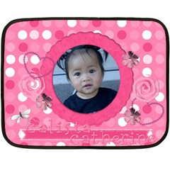 calista catherine 1st b-day blanket - Two Sides Fleece Blanket (Mini)
