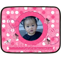 calista catherine 1st b-day blanket - Two Sides Fleece Blanket (Mini)