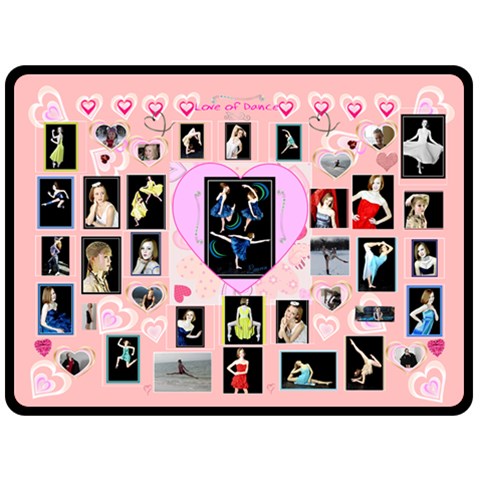 Lauren By Carman 80 x60  Blanket Front