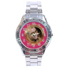 I love you - Stainless Steel Analogue Watch I love you - Stainless Steel Analogue Watch