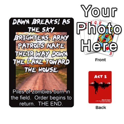 Ace Dead Of Night White Text 2/2 By Belling Front - HeartA