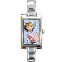Little Treasure charm Watch - Rectangle Italian Charm Watch