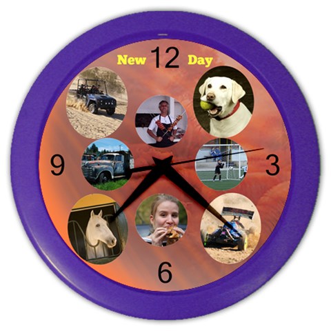Sunshine Country Clock By Deborah Front
