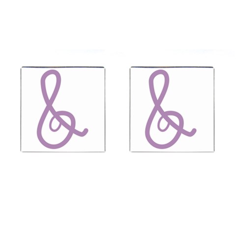 Octavia Cutie Mark Cufflinks By Dylan Noonan Front(Pair)